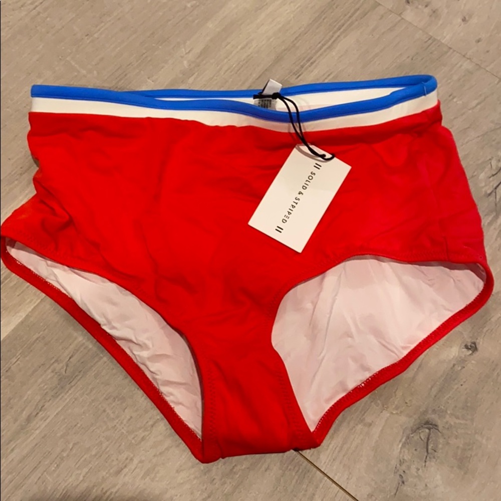 Solid & Striped Bikini Bottom - Picture 5 of 6